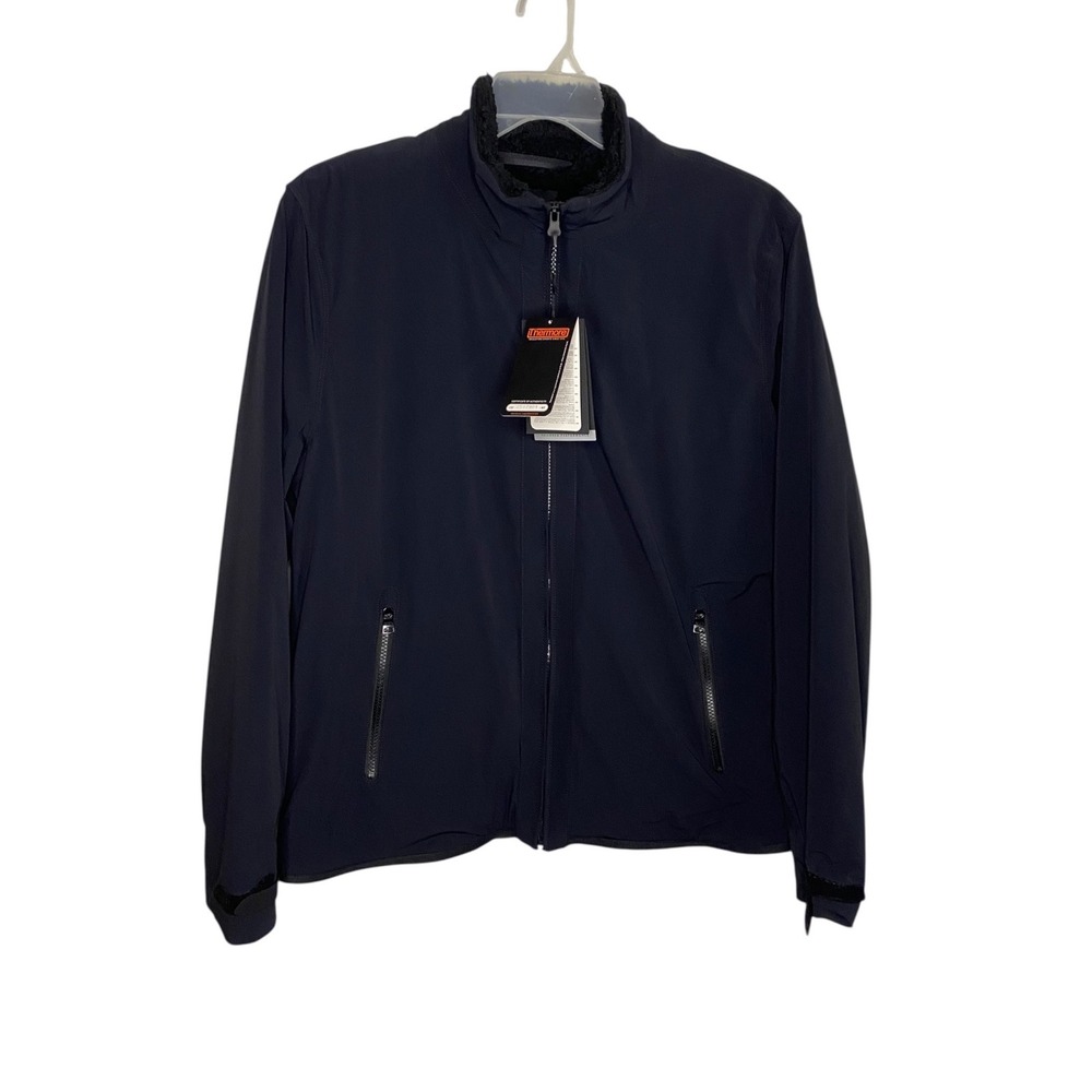 Banana Republic Tailored Performance Jacket Navy Sherpa Lined Thermore Large NWT